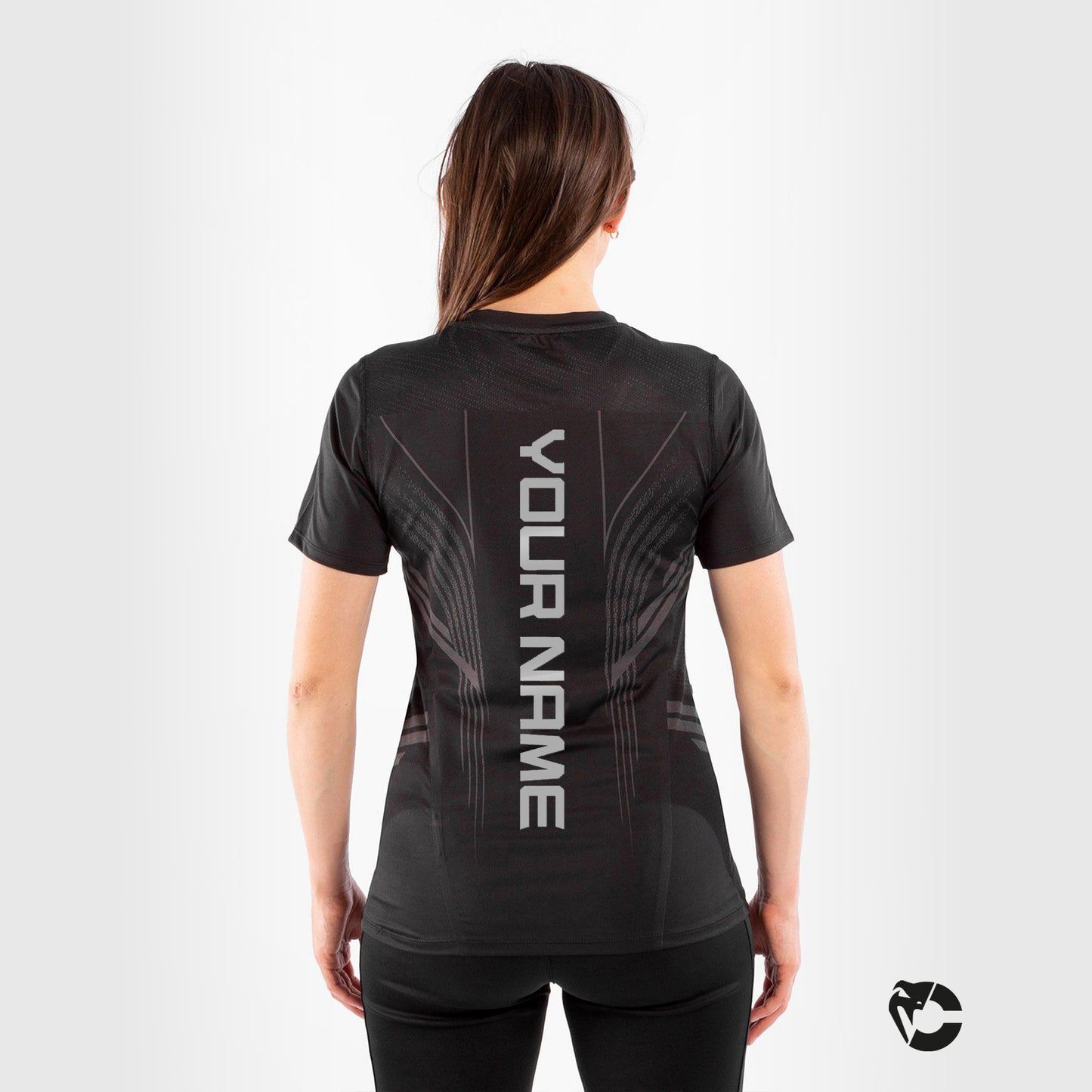 T-shirt Technique Femme Personnalisé UFC Venum Authentic Fight Night - Noir - product-type_T-Shirts Dry Tech