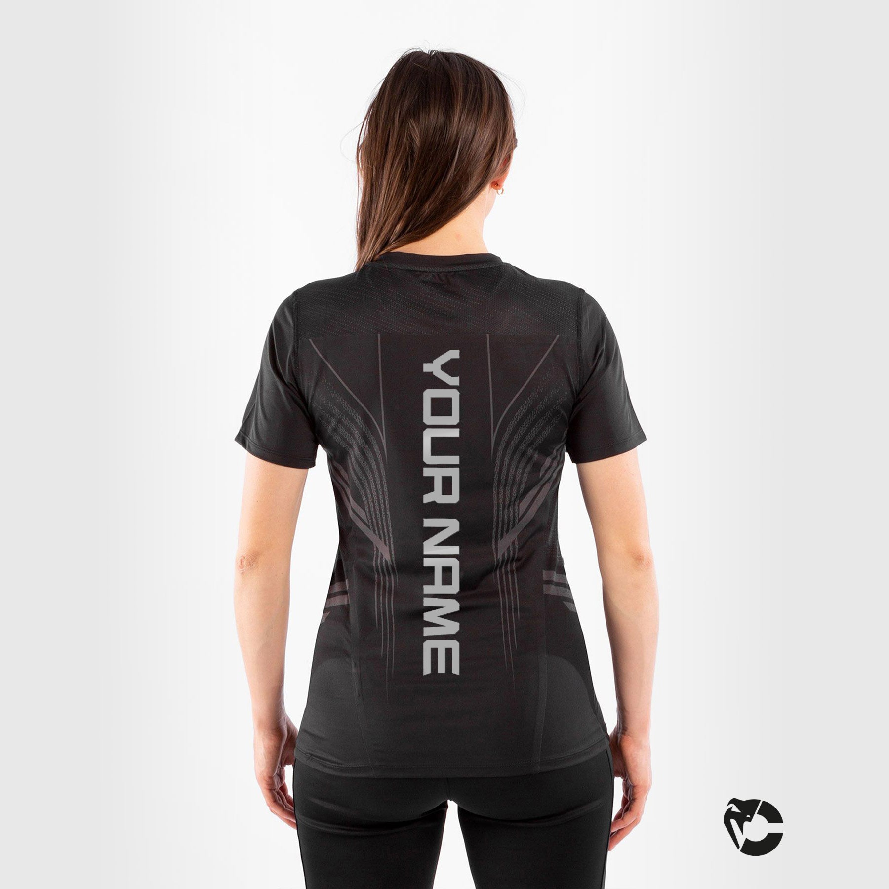 T-shirt Technique Femme Personnalisé UFC Venum Authentic Fight Night - Noir - product-type_T-Shirts Dry Tech