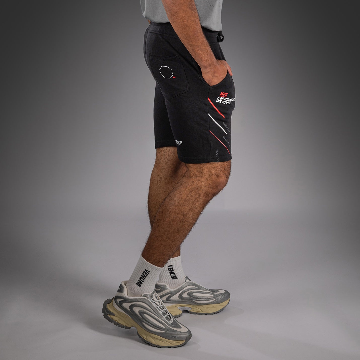 Short en Coton Venum UFC PI 3.0 – Noir