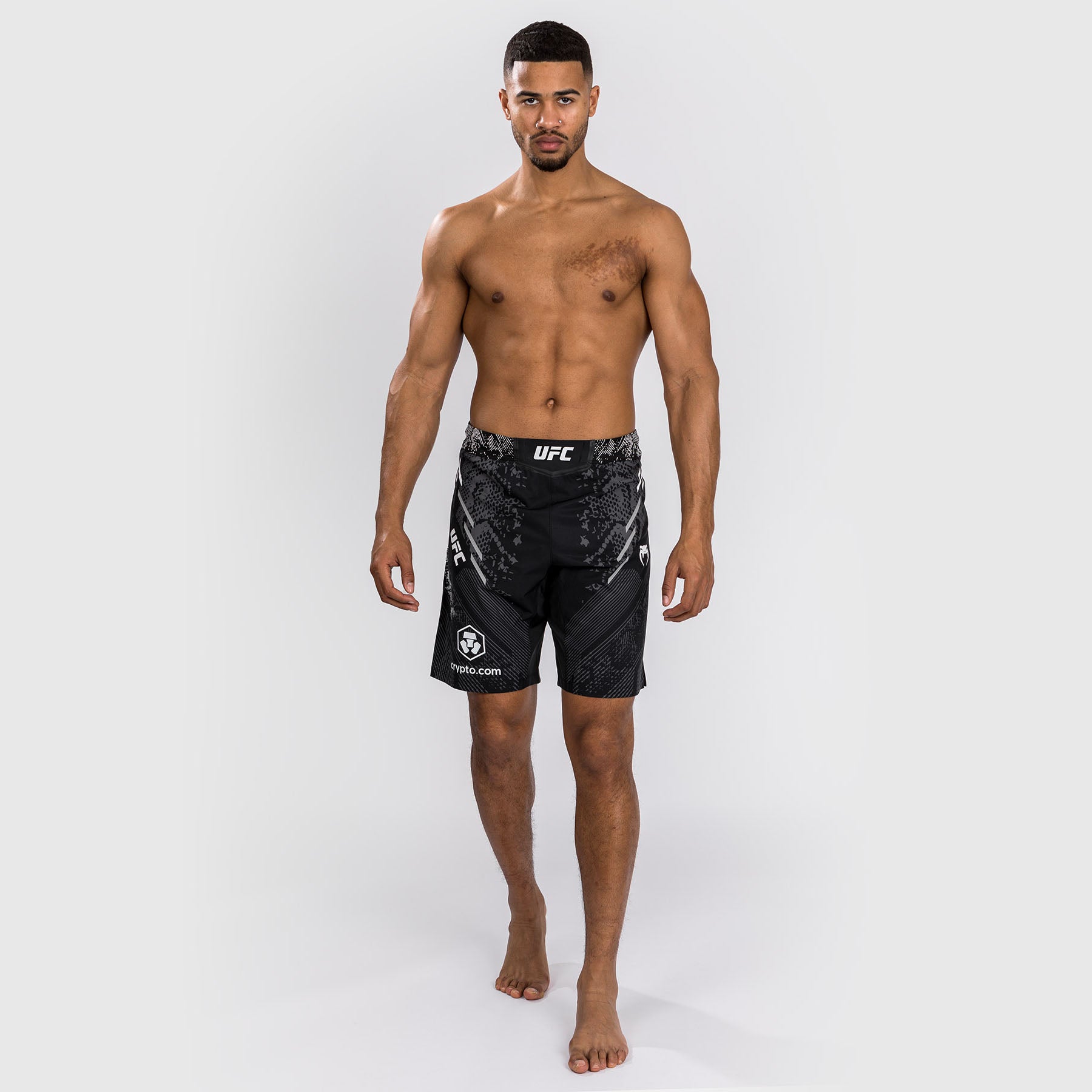 Shorts de combat Coupe longue pour Hommes UFC Adrenaline by Venum Authentic Fight Night - Noir - product-type_Shorts de MMA