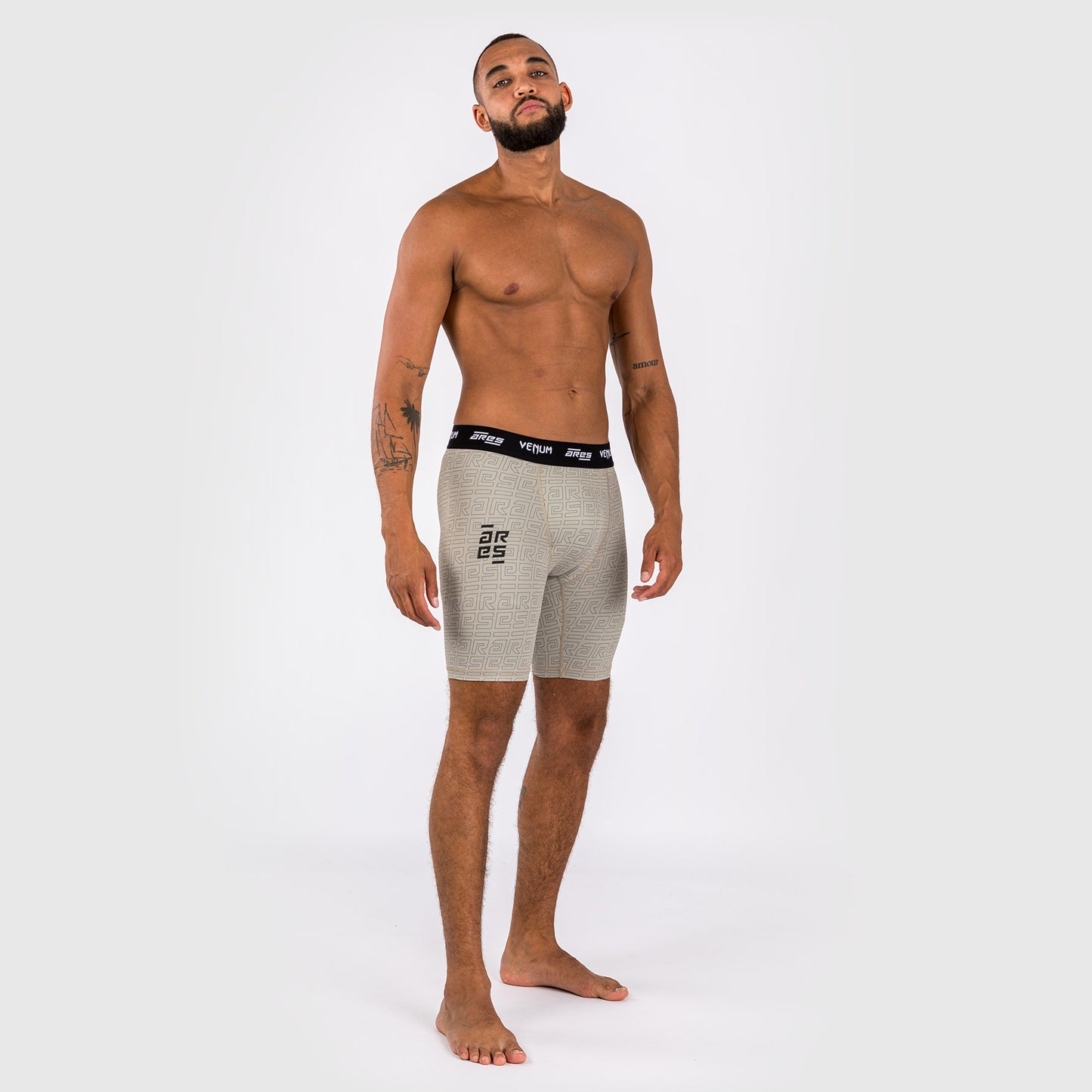 Short de Compression Vale Tudo Venum x Ares 2.0 - Sable - product-type_Shorts de compression