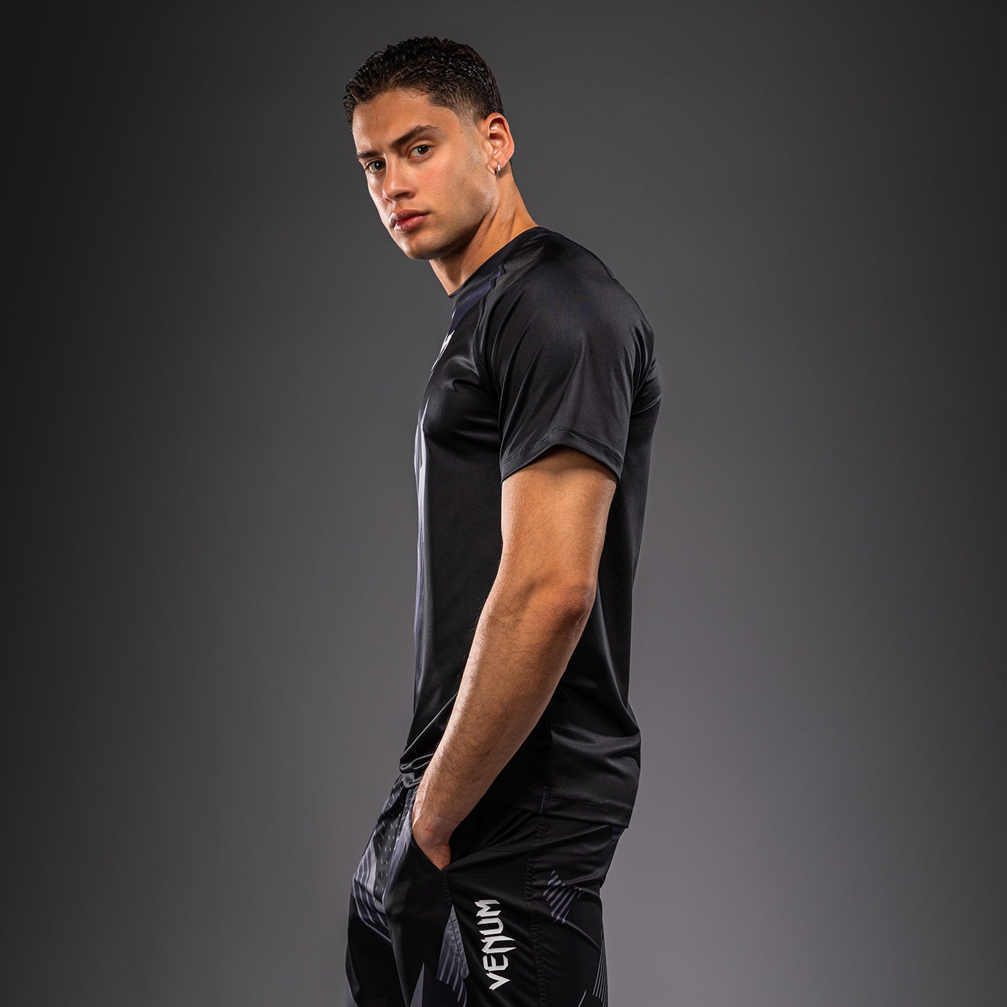 T-shirt Dry Tech Venum No-Gi 6.0 - Noir/Blanc