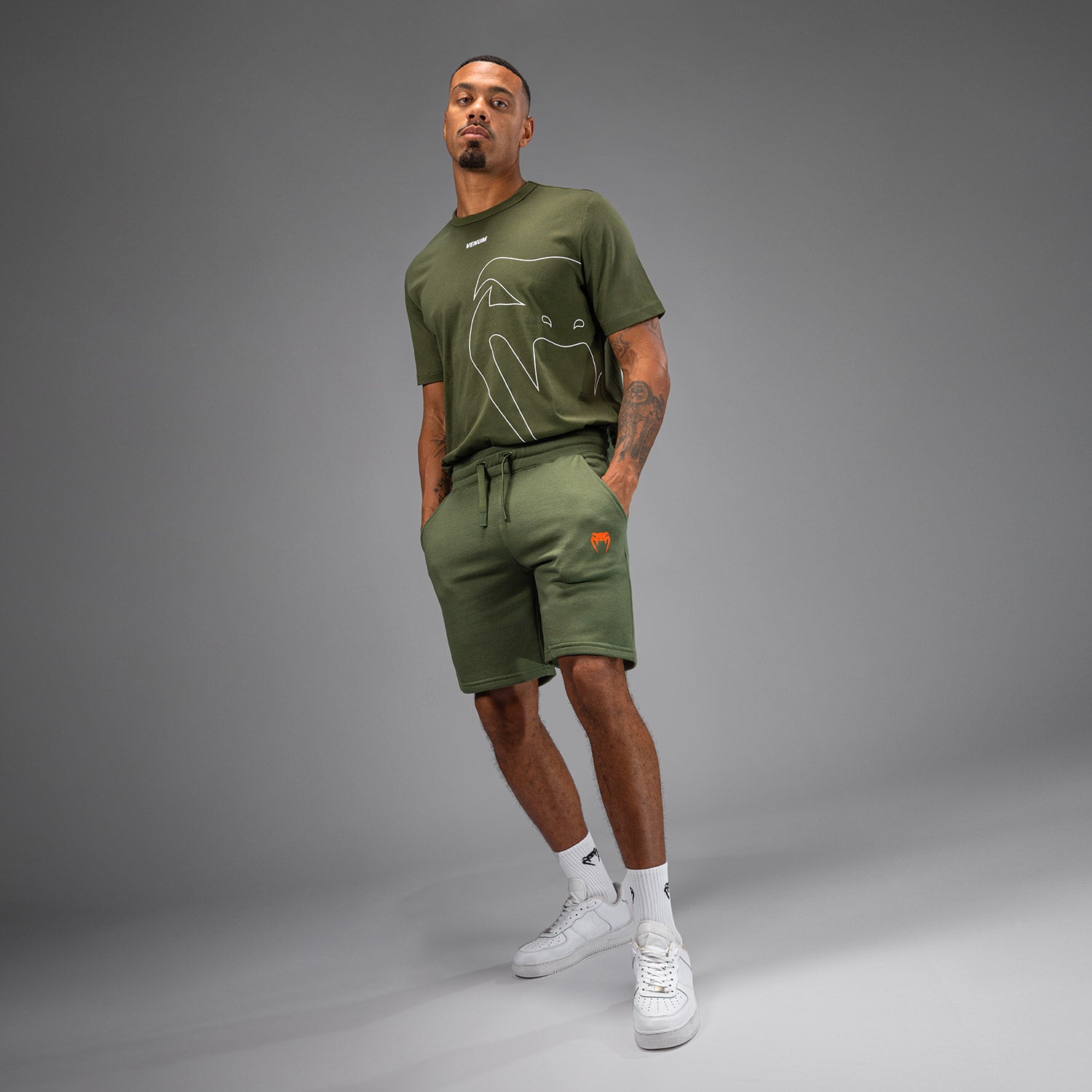 Short Venum Classic pour Hommes - Kaki - product-type_Shorts en Coton