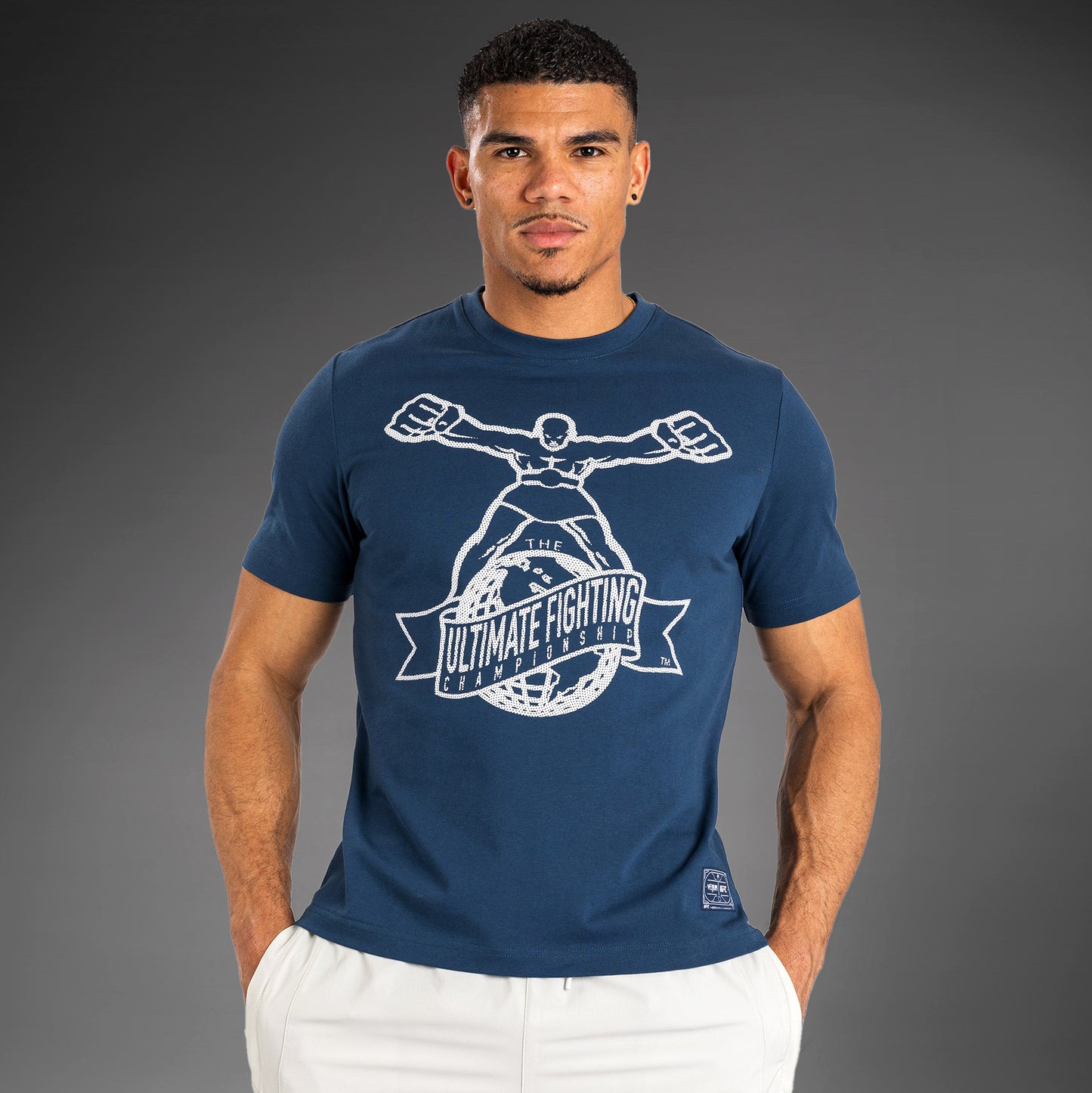 T-Shirt UFC by Venum Ulti-Man - Bleu marine/Blanc - product-type_T-Shirts