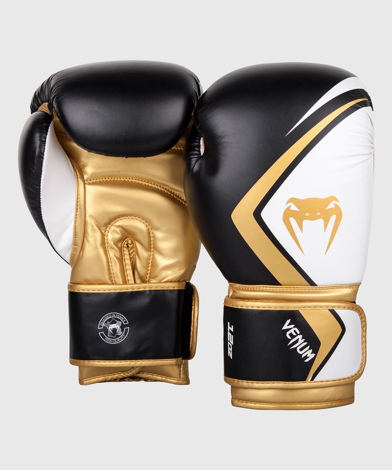 Gants de boxe Venum Contender 2.0 - Noir/Blanc-Doré - product-type_Gants de boxe