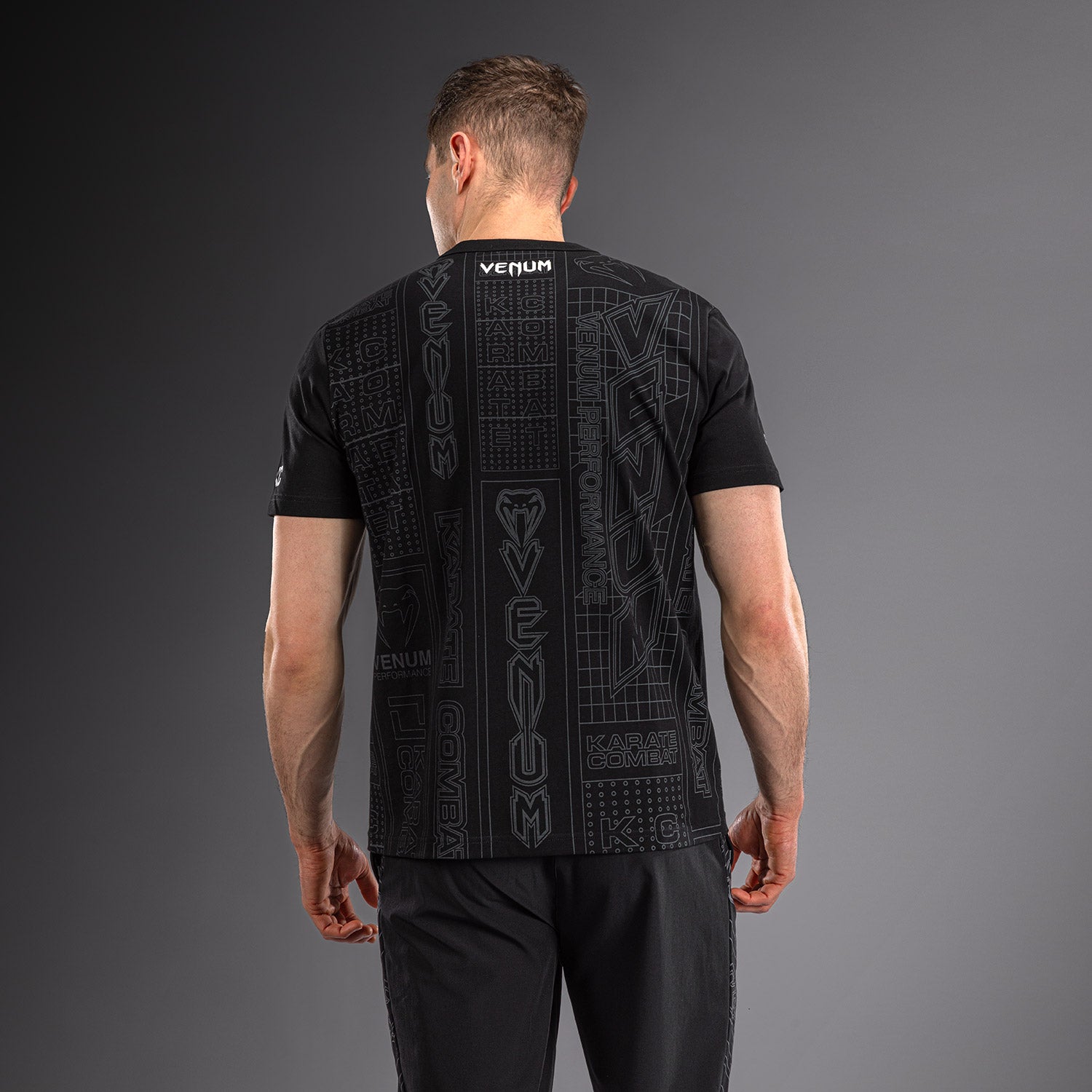 T-shirt Karate Combat by Venum – Noir/Gris - product-type_T-Shirts