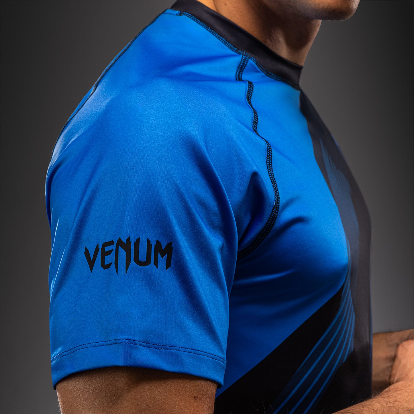 T-shirt Dry Tech Venum No-Gi 6.0 - Noir/Bleu