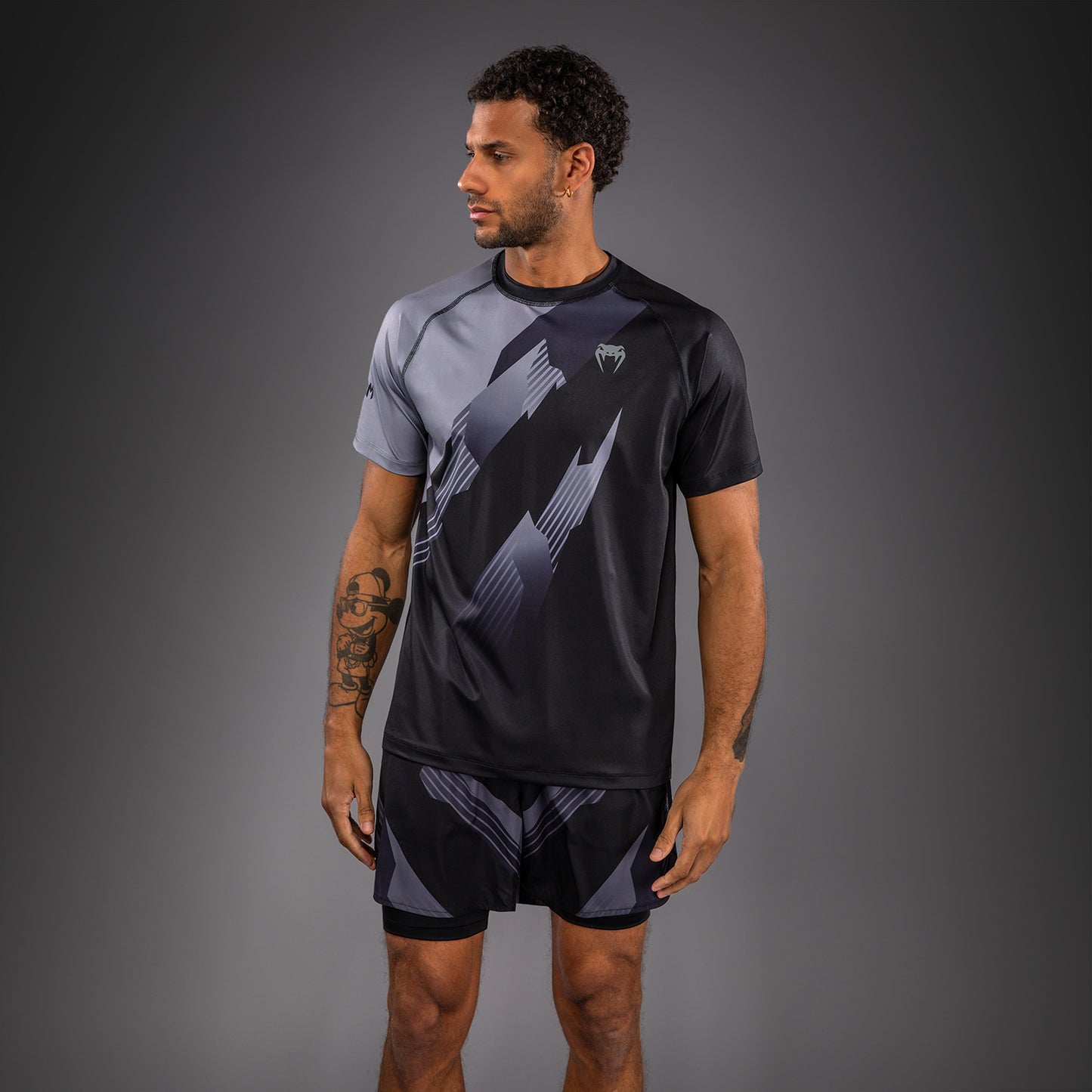 T-shirt Dry Tech Venum No-Gi 6.0 - Noir/Gris