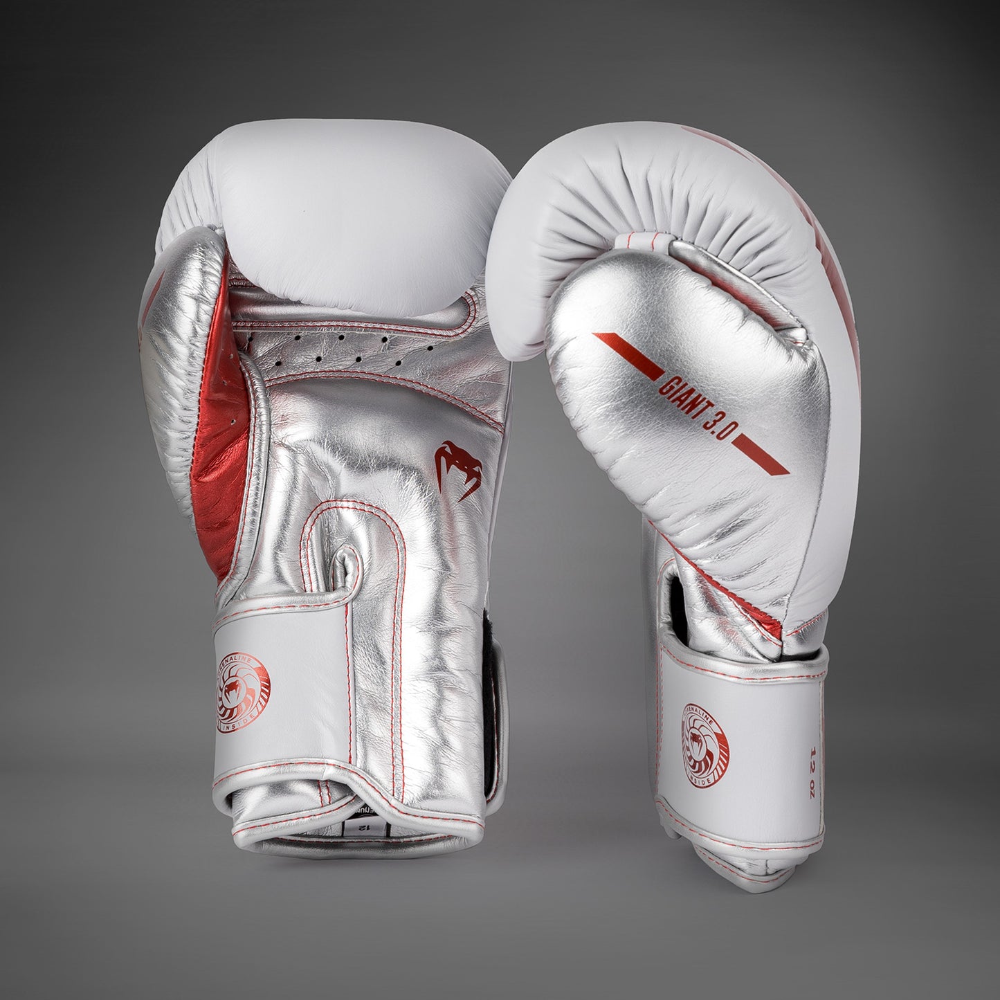Gants de boxe Venum Giant 3.0 - Edition Spéciale - Rouge/Argent - product-type_Gants de boxe