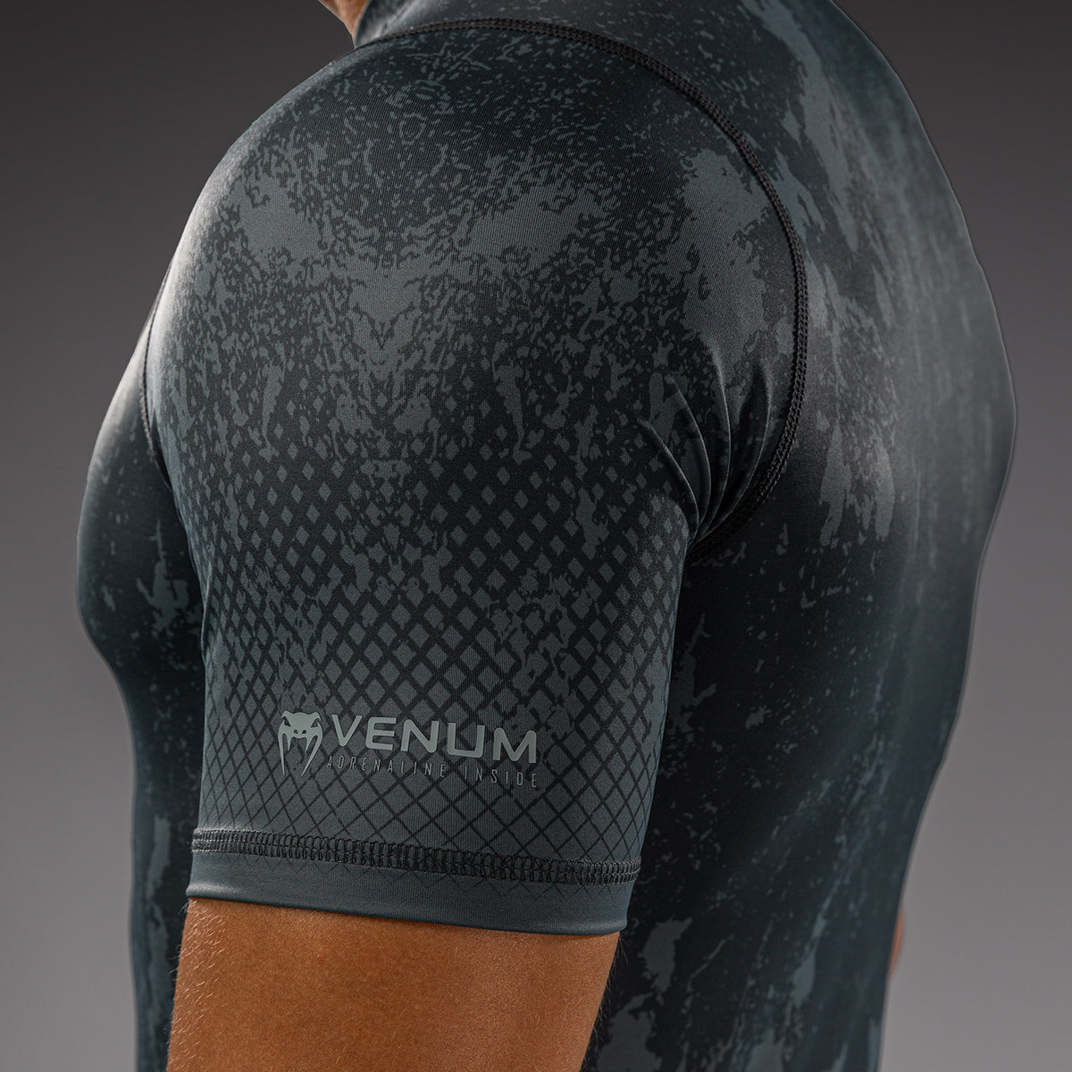 Rashguard à manches courtes Venum x Batman - Gris