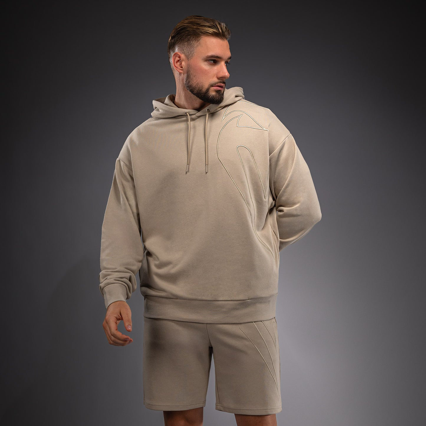 Sweat à capuche Venum Giant 3D – Beige - product-type_Sweatshirts