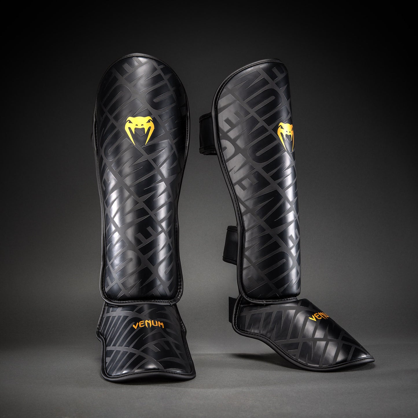 Protège-tibias Venum Contender 1.5 XT 3D - Noir/Or