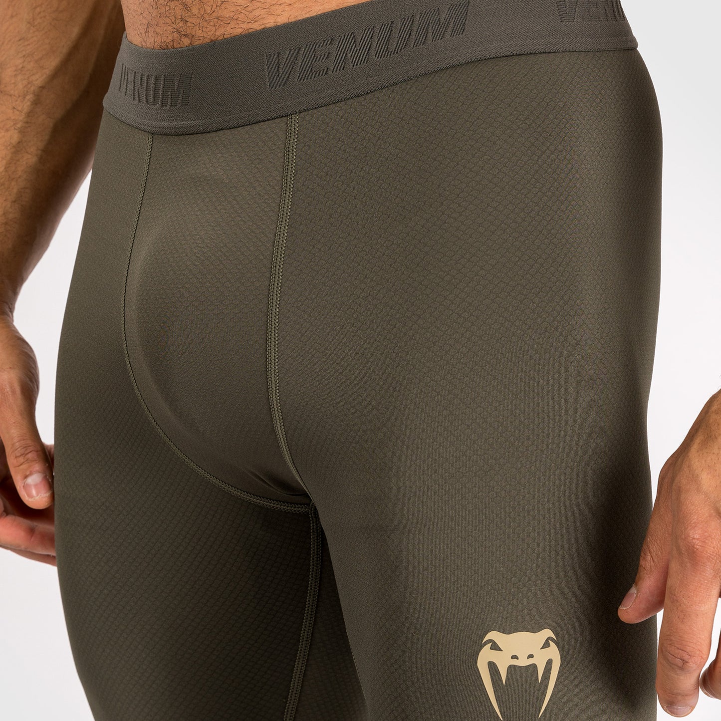 Pantalon de compression pour hommes Venum Contender - Kaki - product-type_Pantalons de Compression