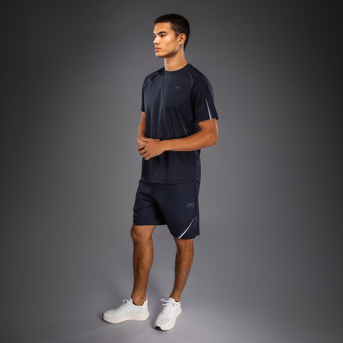 T-shirt Dry Tech Venum G-Core - Bleu Marine/Blanc