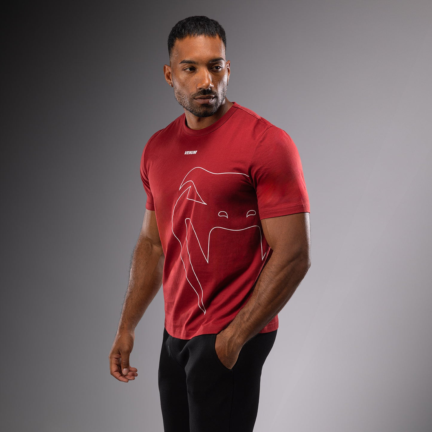 T-shirt Venum Giant Connect - Rouge Carmin - product-type_T-Shirts