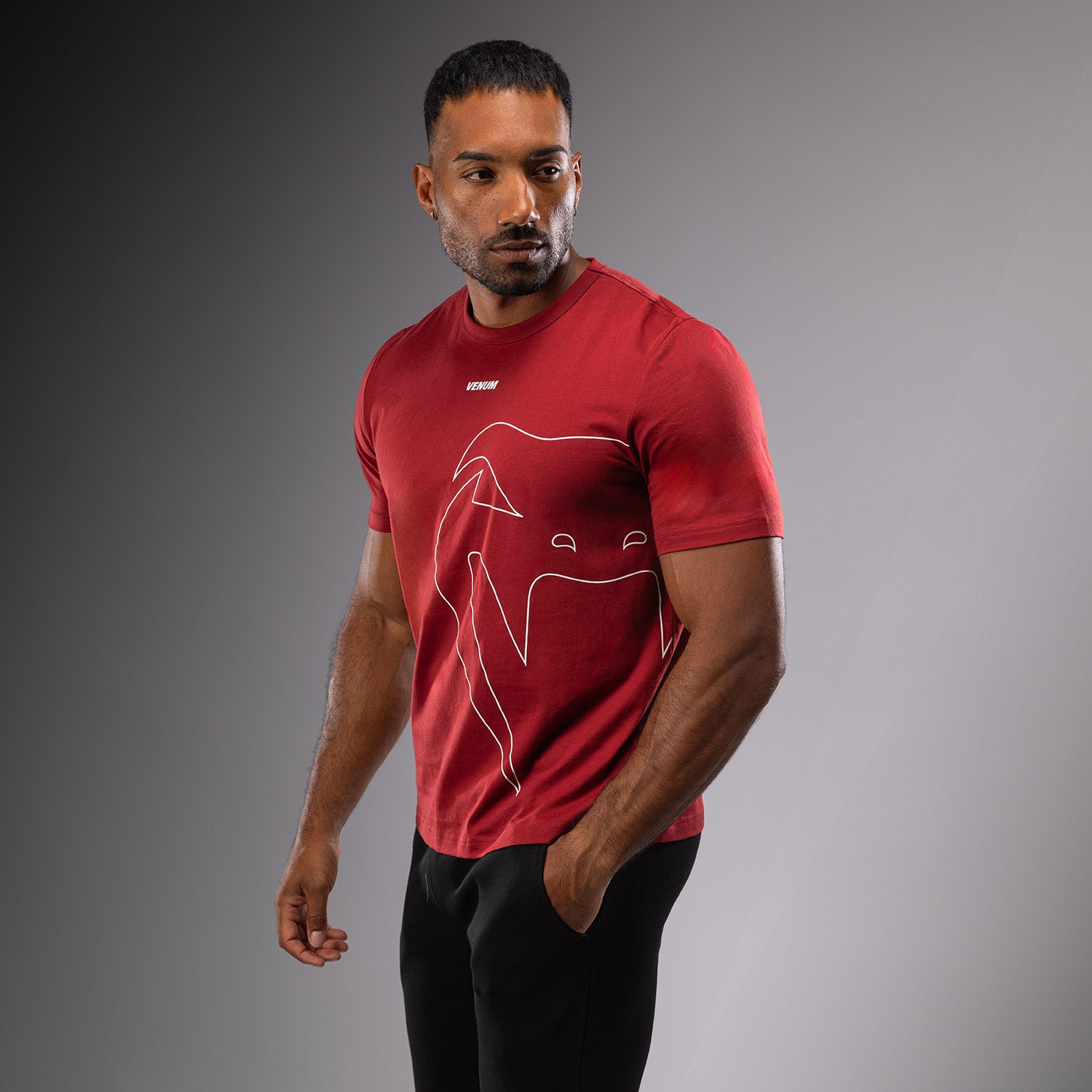 T-shirt Venum Giant Connect - Rouge Carmin - product-type_T-Shirts