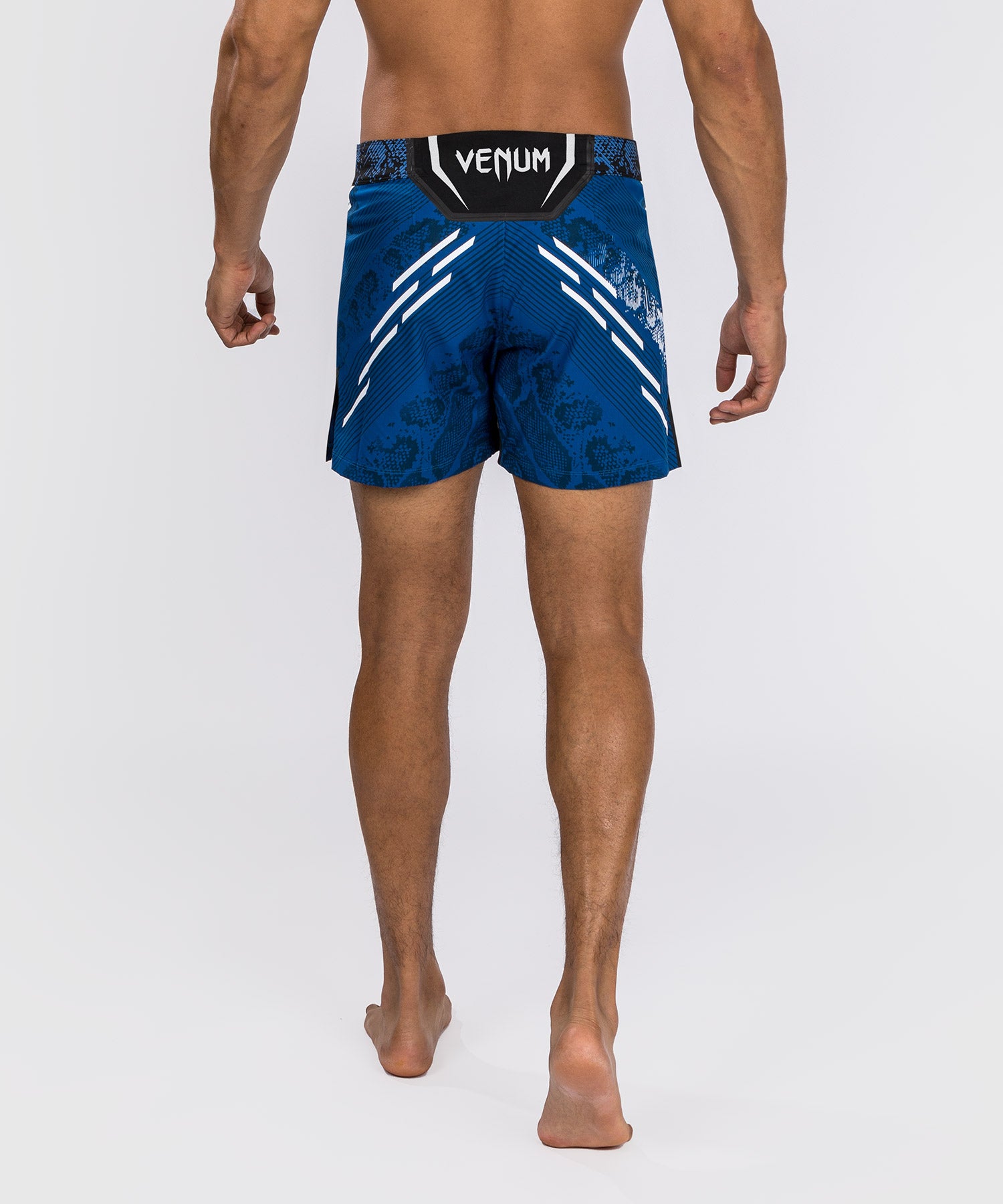Short de combat personnalisé Coupe courte pour Hommes UFC Adrenaline by Venum Authentic Fight Night – Bleu - Shorts de MMA