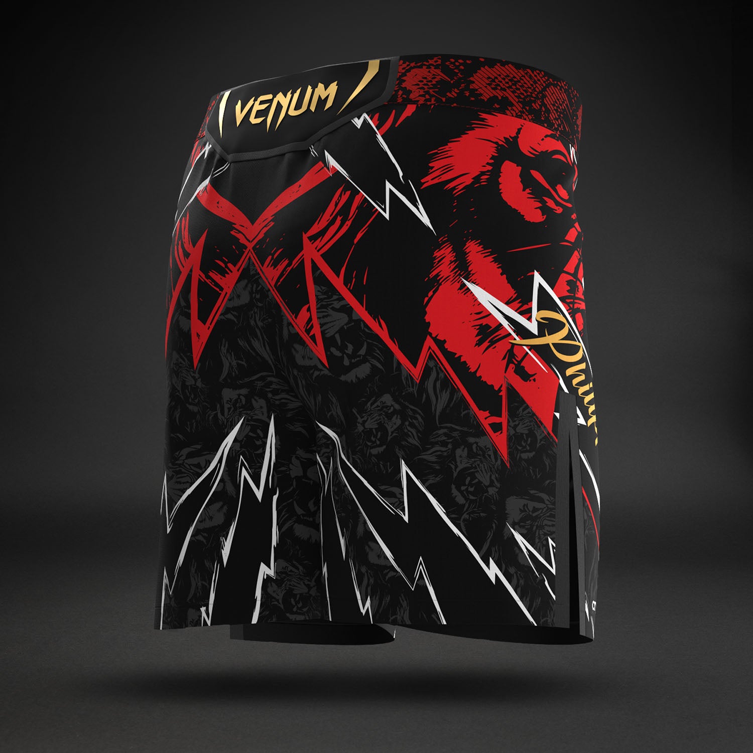 Short de combat pour Hommes UFC Unrivaled by Venum Jon Jones - Rouge - product-type_Shorts de MMA