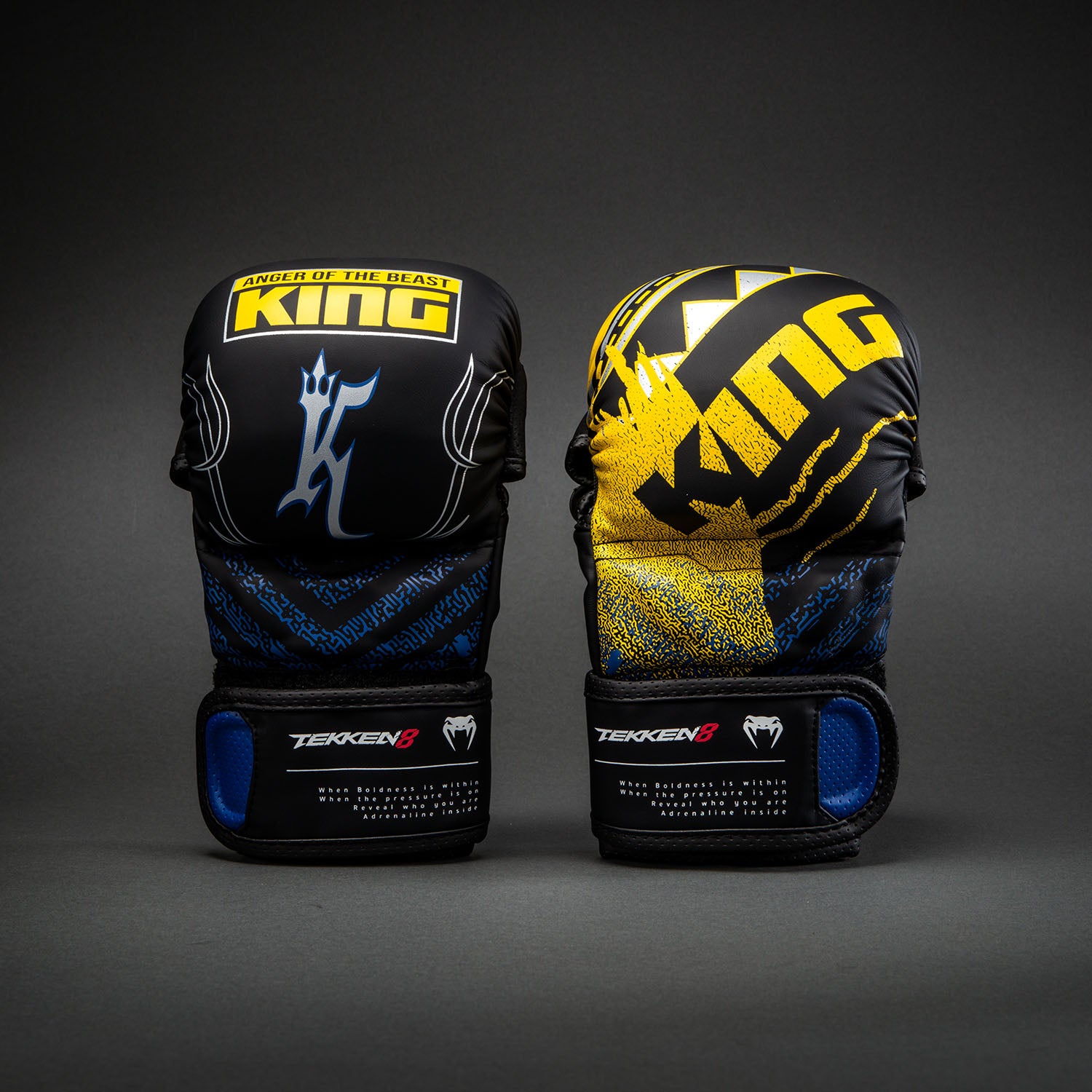 Gants de sparring King Venum x TEKKEN 8 - Noir/Jaune - product-type_Gants de Sparring