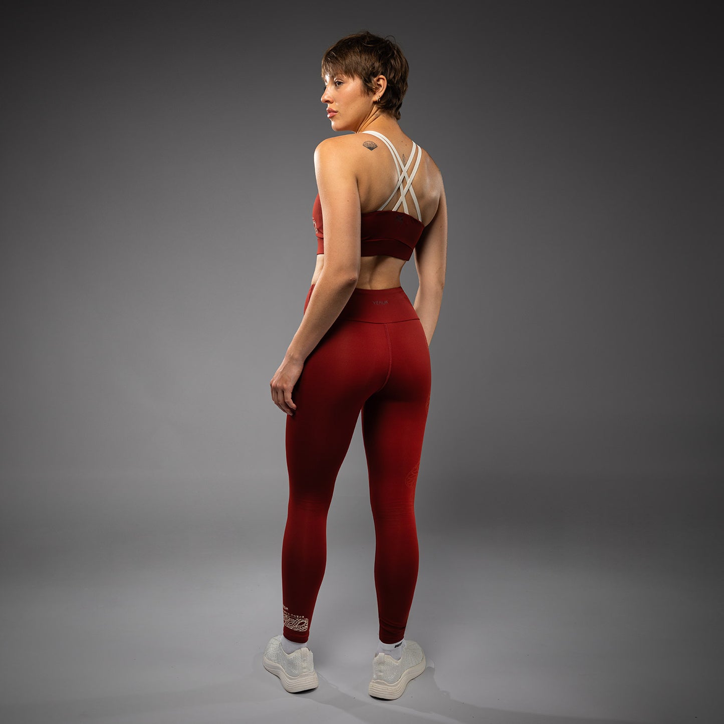 Legging Venum Serpenti – Bordeaux/Ivoire - product-type_Leggings