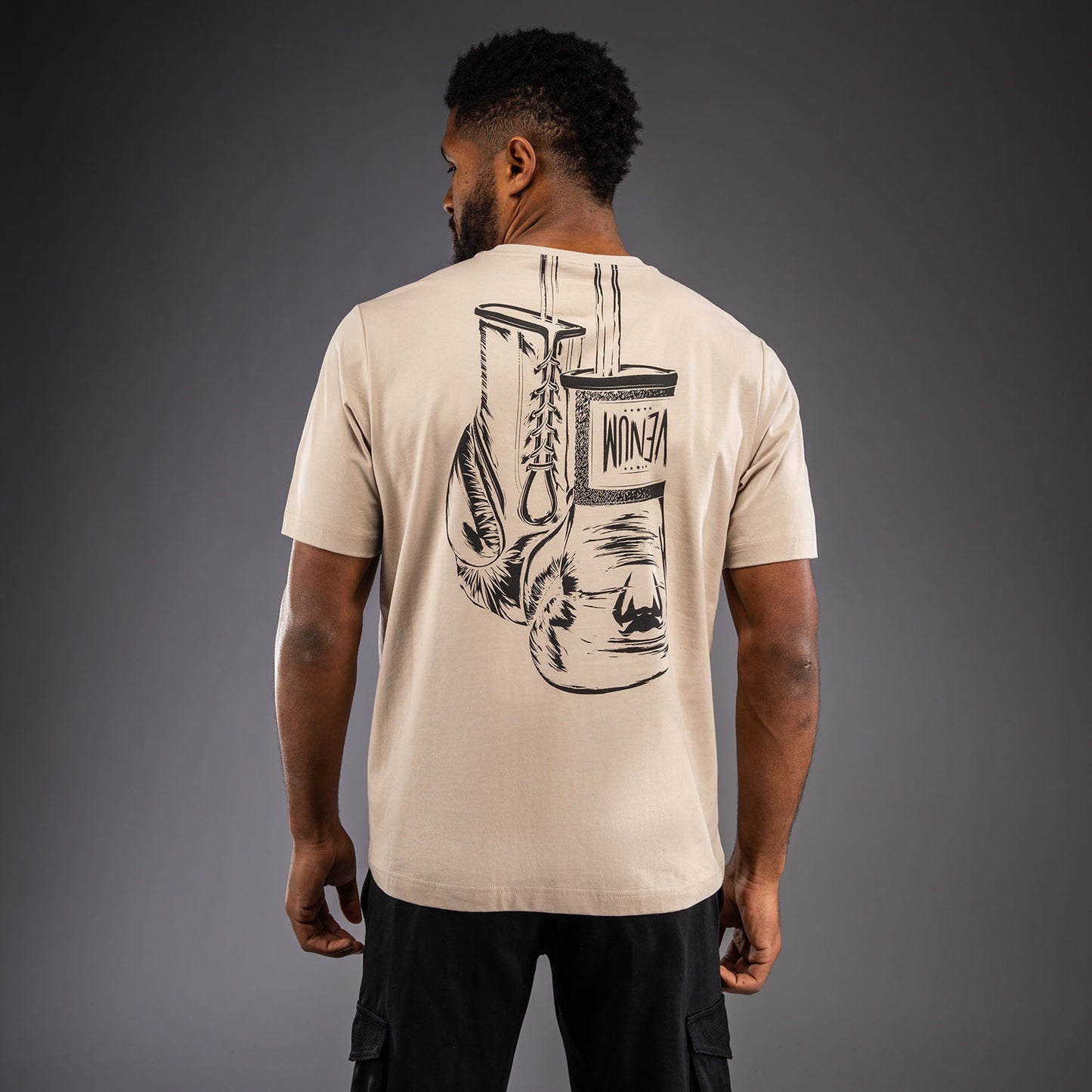 T-shirt en Coton Venum Fight Icon - Beige