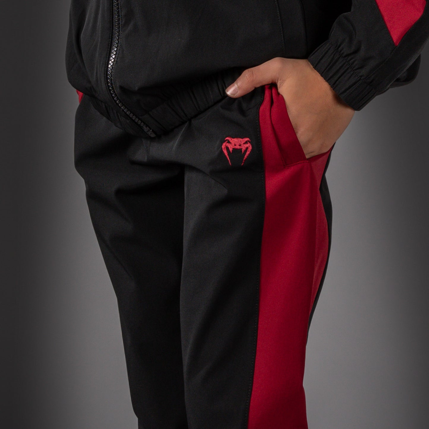 Pantalon de Jogging Pour Enfant Venum Vectra - Noir/Rouge