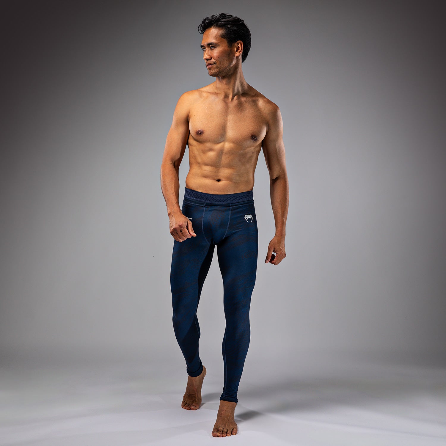 Leggings Performance pour Hommes UFC Fusion by Venum Fight Week - Bleu Océanique - product-type_Pantalons de Compression