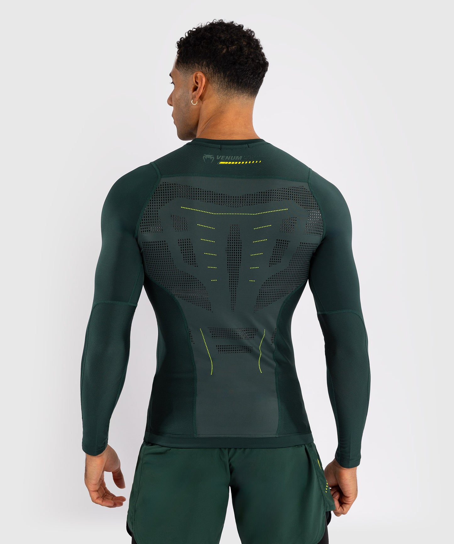 Rashguard Venum Technical 3.0 - Vert Forêt - product-type_T-Shirts de Compression