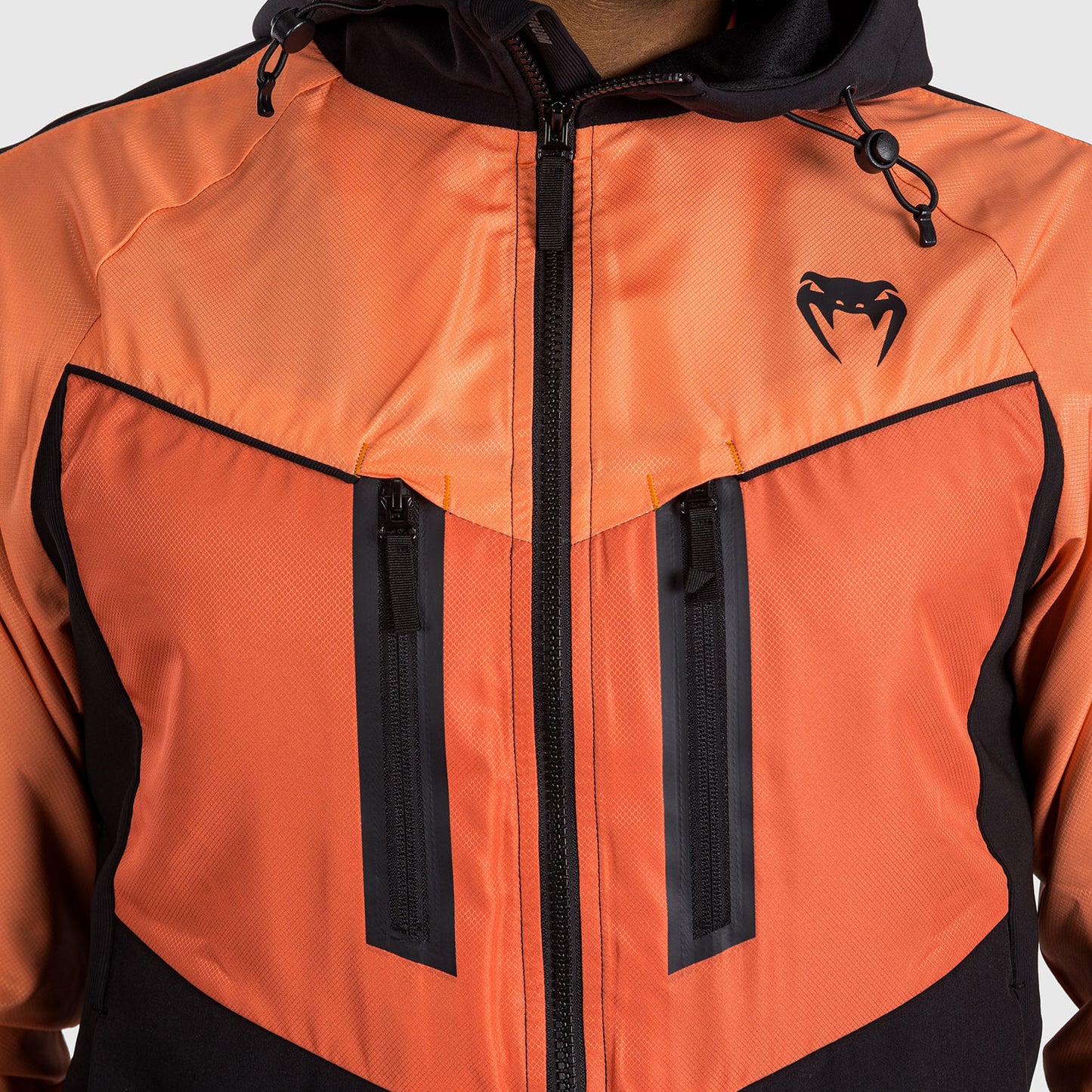 Veste de survêtement Venum Laser 3.0 - Noir/Orange - product-type_Vestes