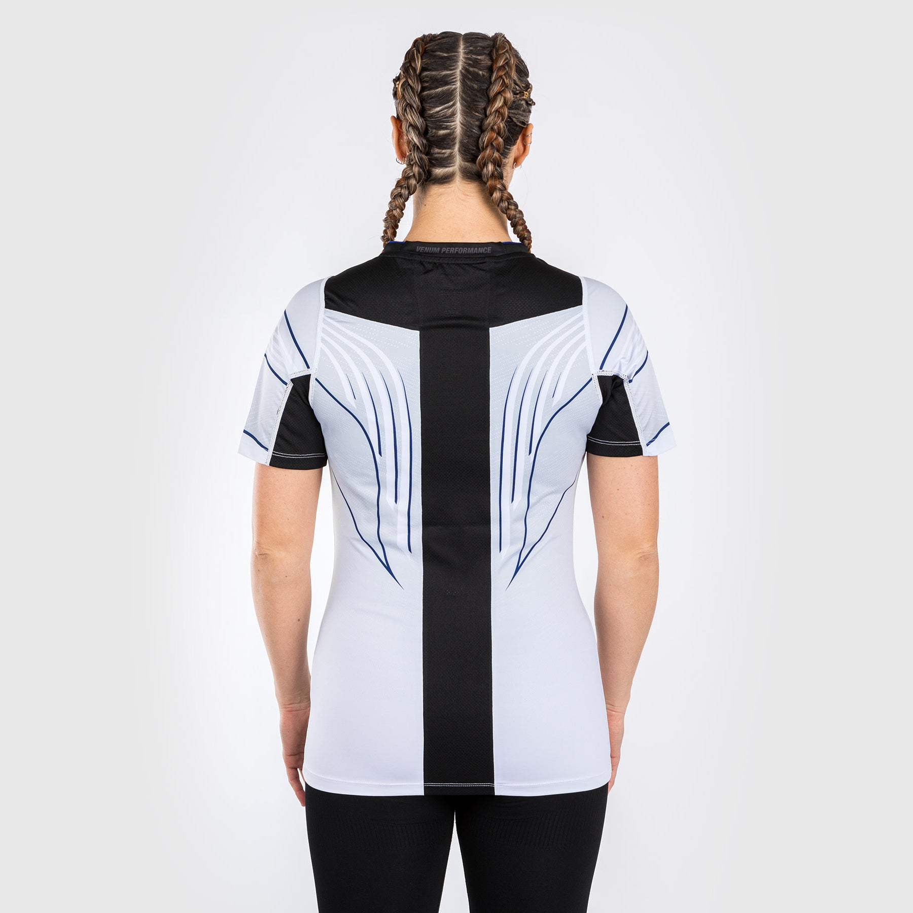 T-shirt Technique Femme Personnalisé UFC Venum Authentic Fight Night 2.0 - Midnight Edition - Ice - product-type_T-Shirts Dry Tech