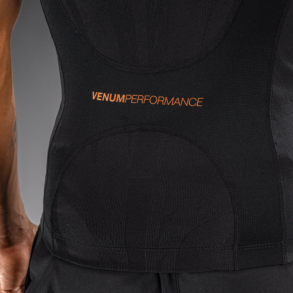 Rashguard manches courtes Venum G-Fit Revolution - Noir/Cuivre
