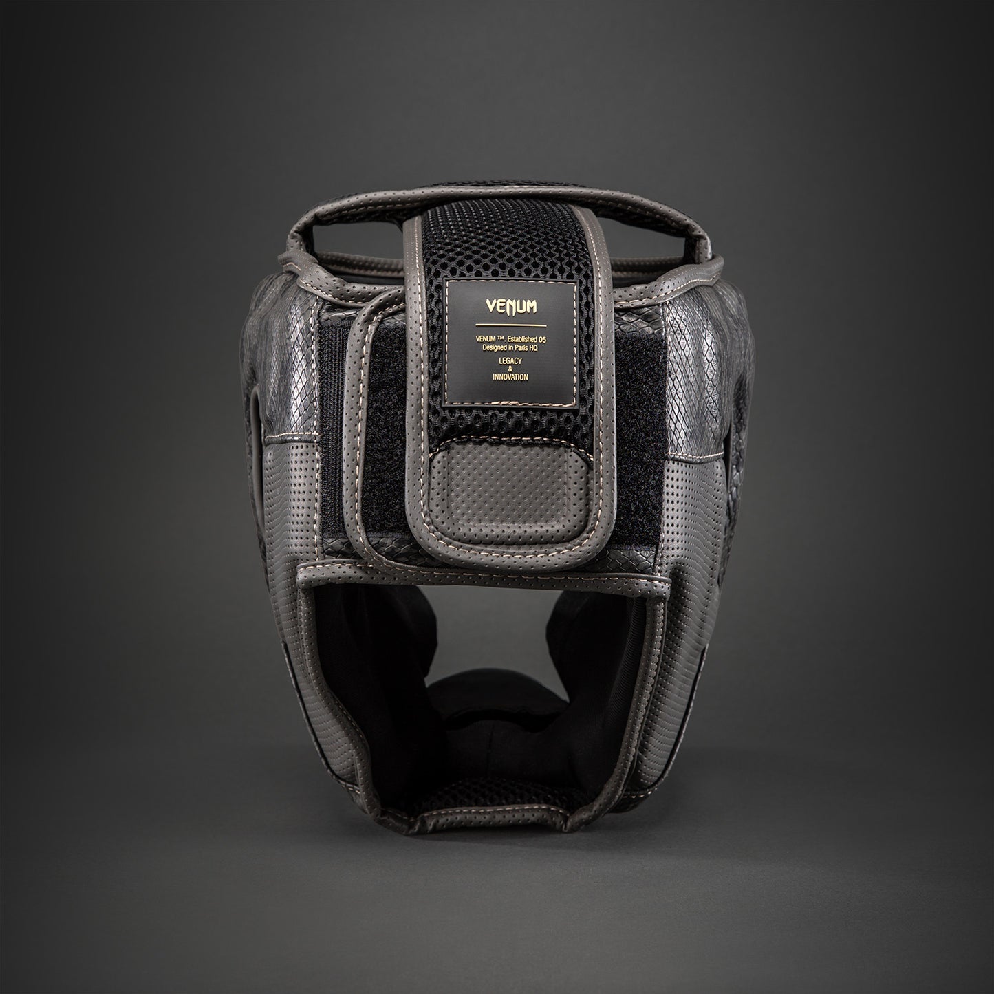 Casque de Protection Venum Impact Evo Scales – Gris Foncé - product-type_Casques de boxe