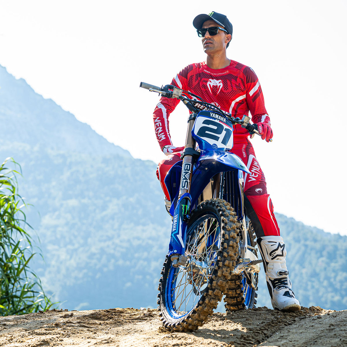 Pantalon de Motorsports Venum MX Challenger - Rouge