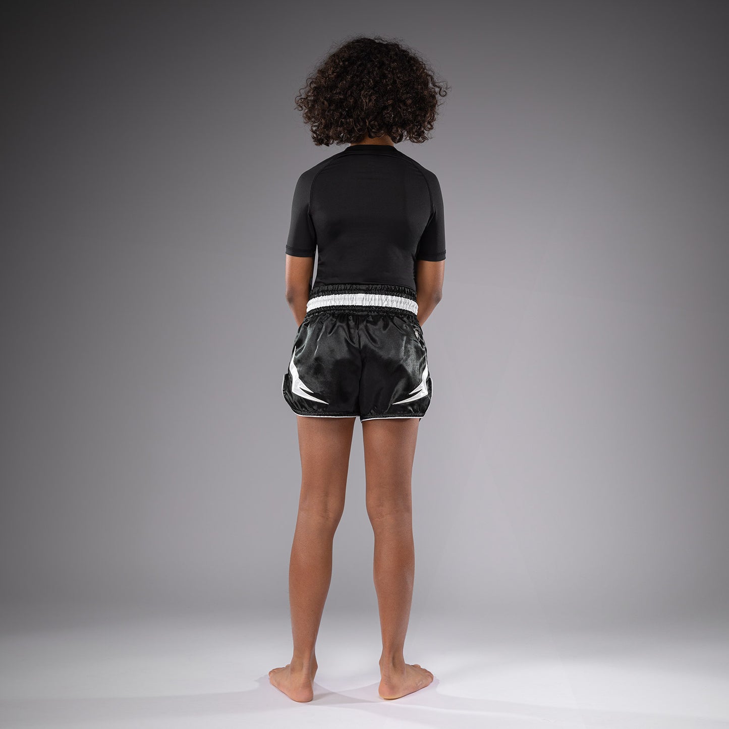 Short de Muay Thaï Venum Inferno pour Enfants - Noir - product-type_Shorts de Muay Thai