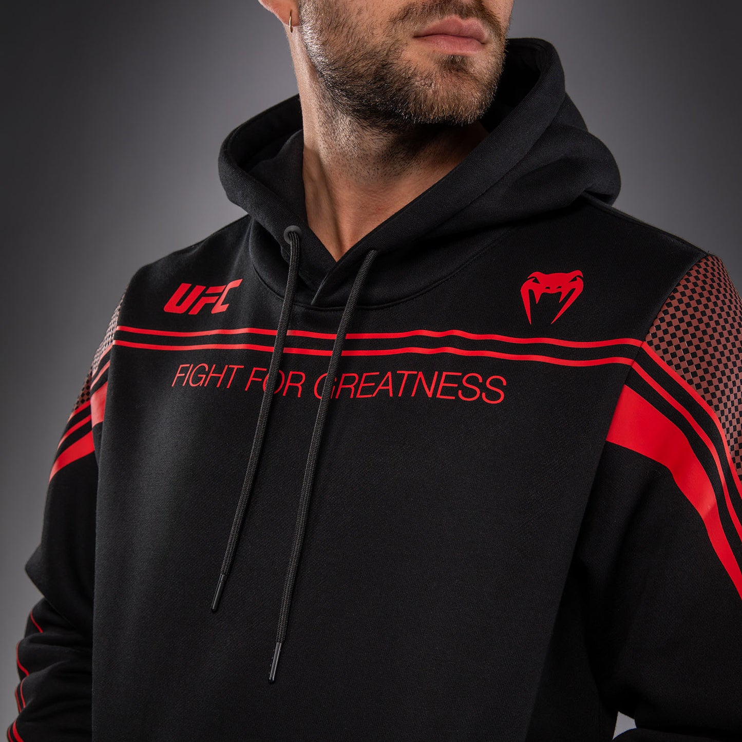 Sweat à Capuche pour Homme Venum UFC Unity by Venum Authentic Fight Week - Noir