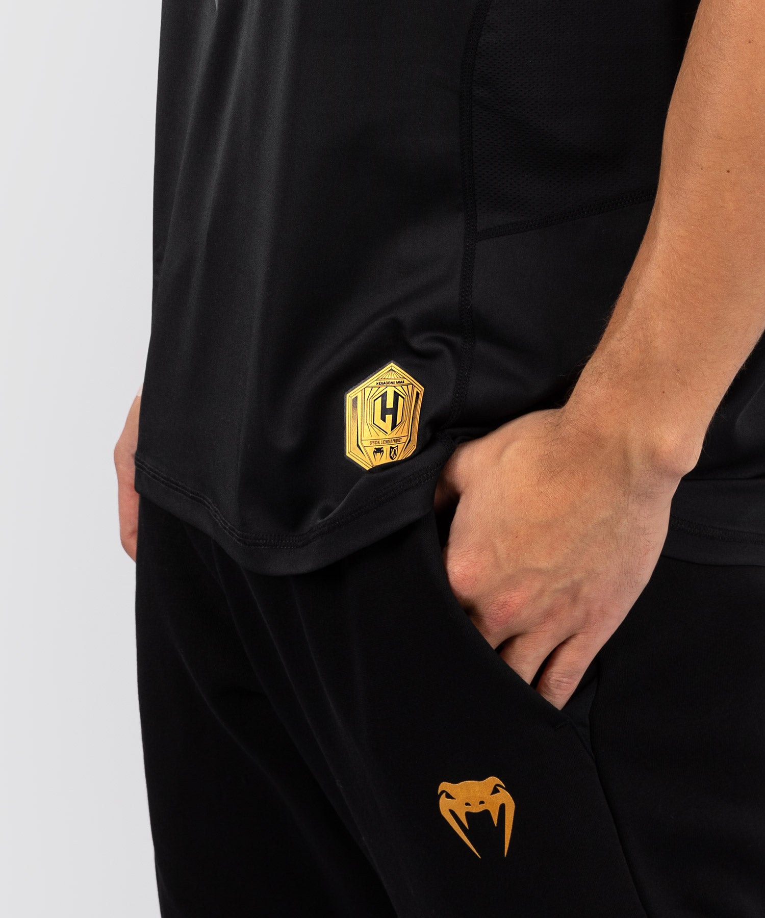 T-shirt Dry Tech FK x Venum Hexagone MMA Noir/Doré - product-type_T-Shirts Dry Tech