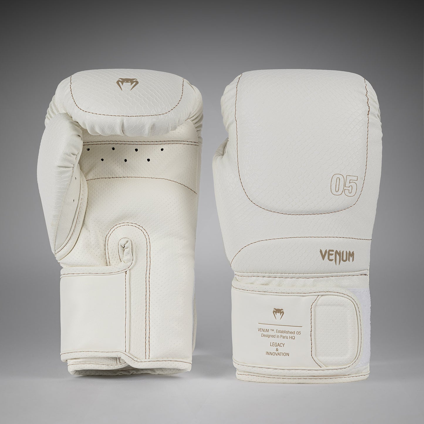 Gants de Boxe Venum Impact Evo Scales – Ivoire - product-type_Gants de boxe