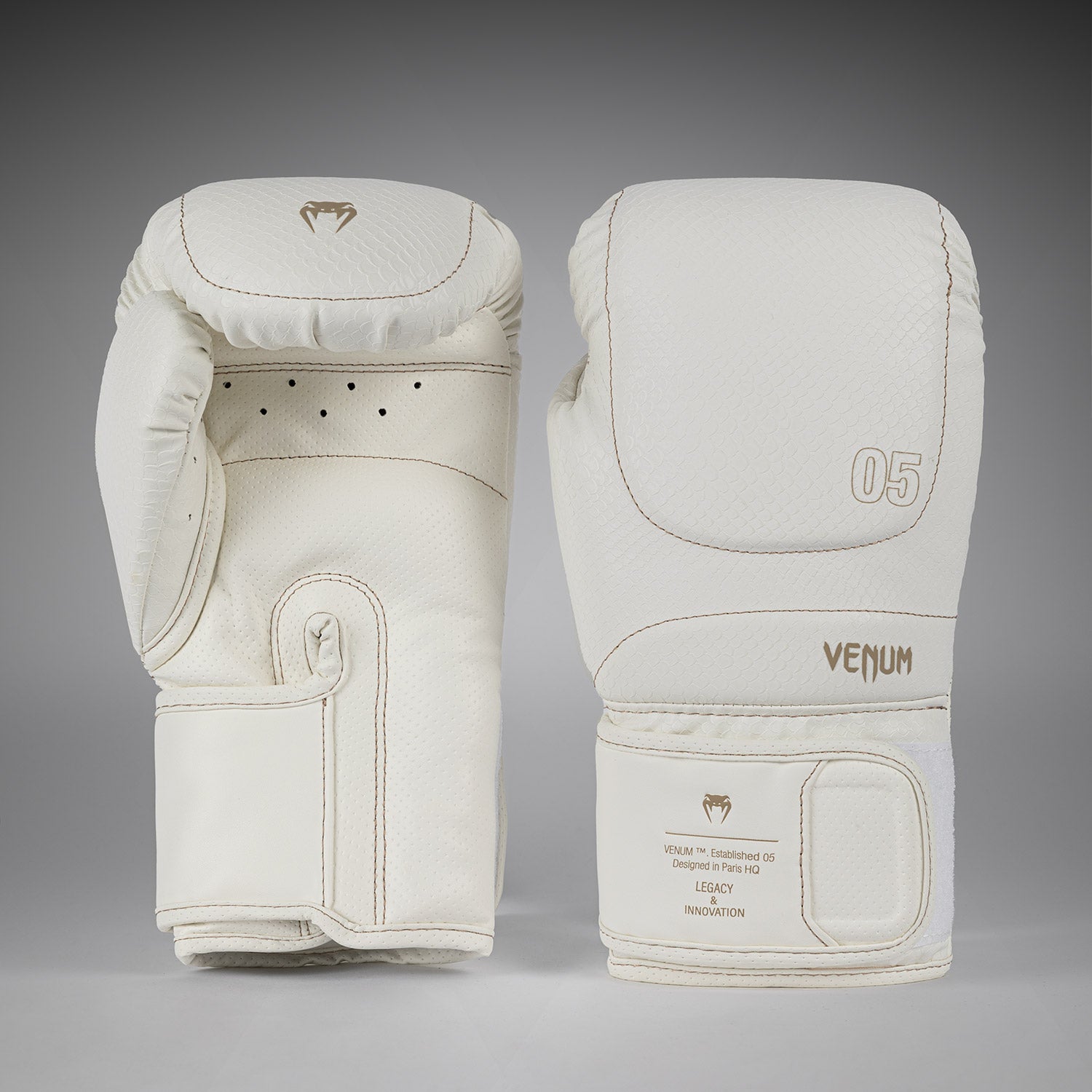 Gants de Boxe Venum Impact Evo Scales – Ivoire - product-type_Gants de boxe