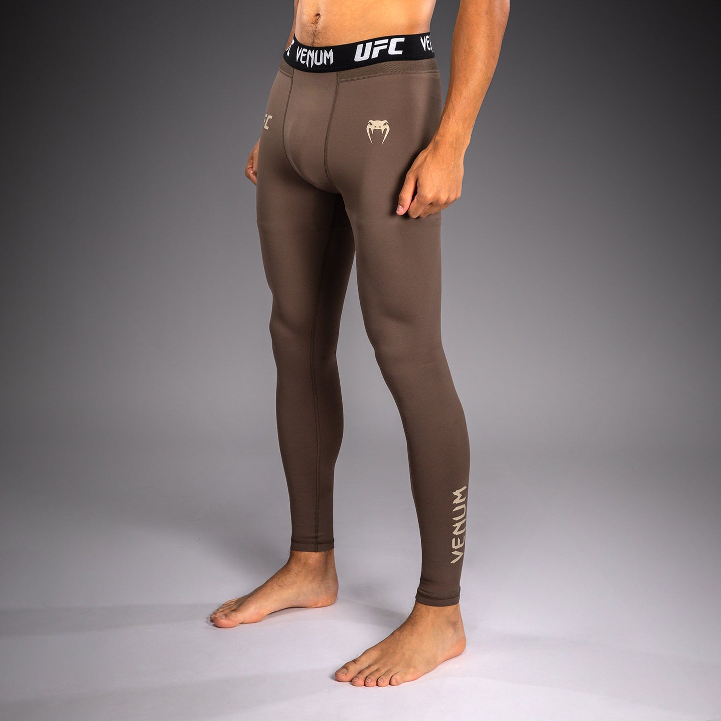 Pantalon de Compression Technique pour Homme Venum UFC Unity by Venum Authentic Fight Week - Marron