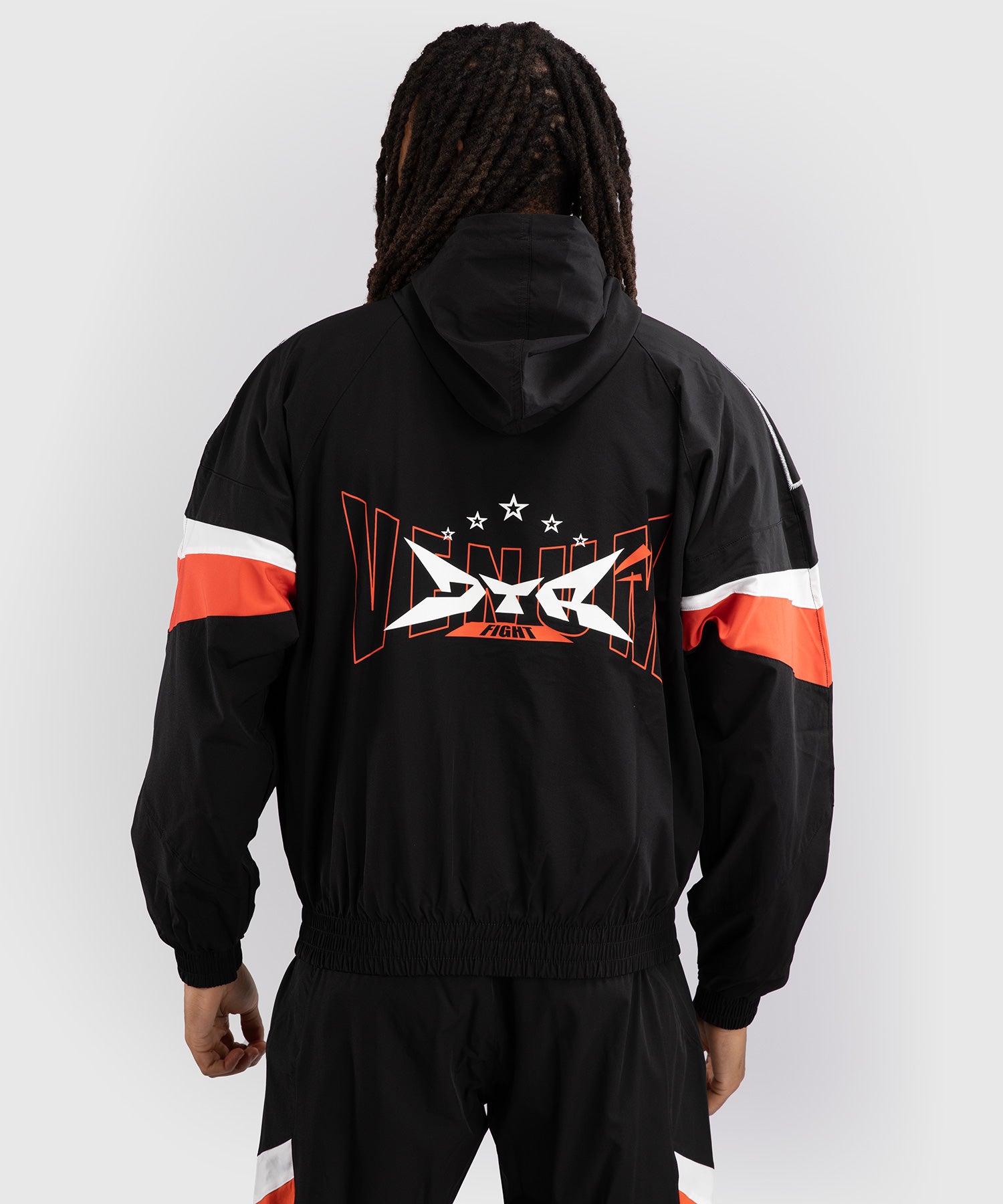 Veste de survêtement Venum x DTR Fight Attack 90 - Noir/Orange - product-type_Vestes