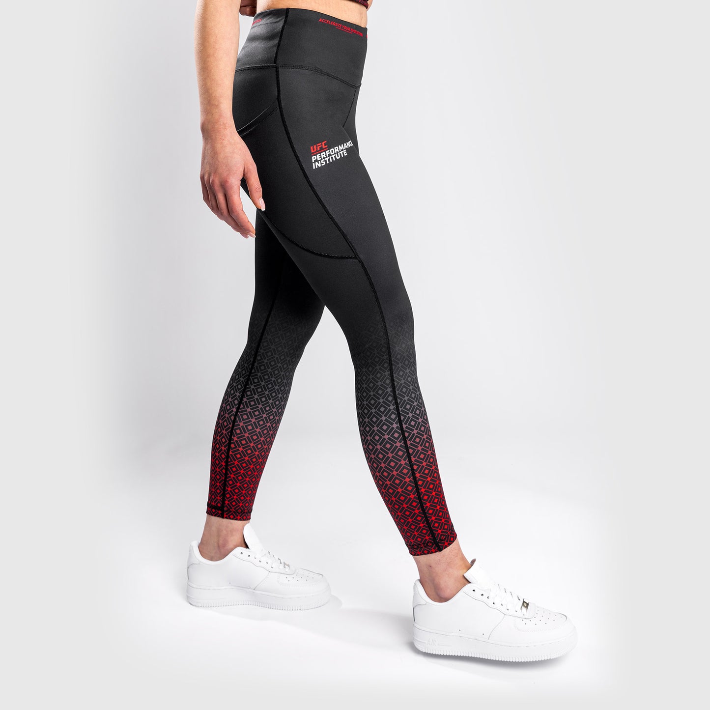 Legging UFC Venum Performance Institute - Noir/Rouge