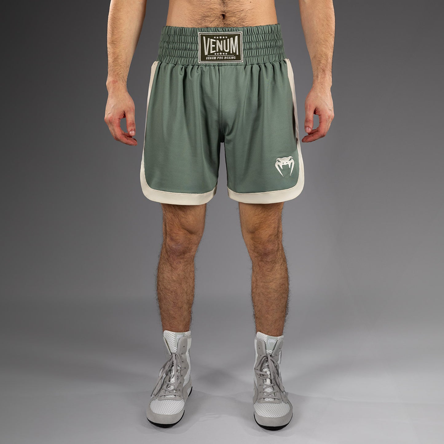 Short de boxe Venum Classic - Vert d'eau/Ivoire - product-type_Shorts de boxe