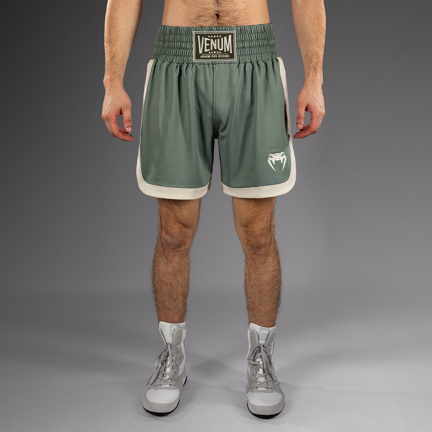 Short de boxe Venum Classic - Vert d'eau/Ivoire - product-type_Shorts de boxe