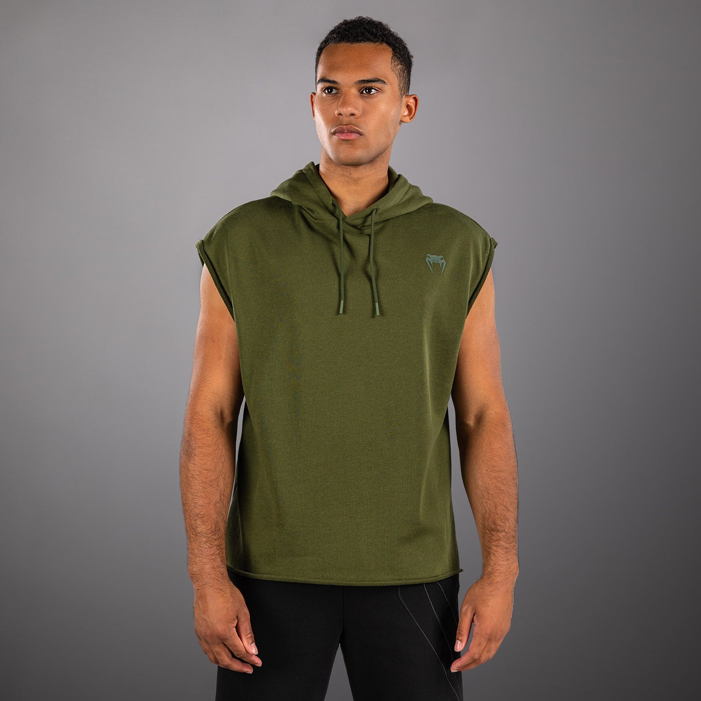 Sweat à Capuche Sans Manches Venum Divide - Vert Militaire - product-type_Sweatshirts