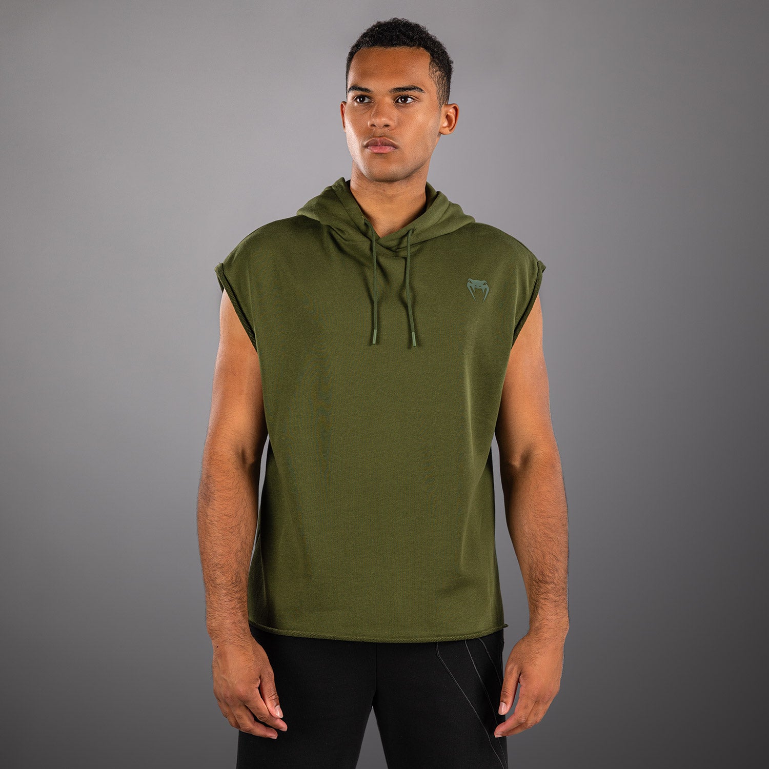 Sweat à Capuche Sans Manches Venum Divide - Vert Militaire - product-type_Sweatshirts
