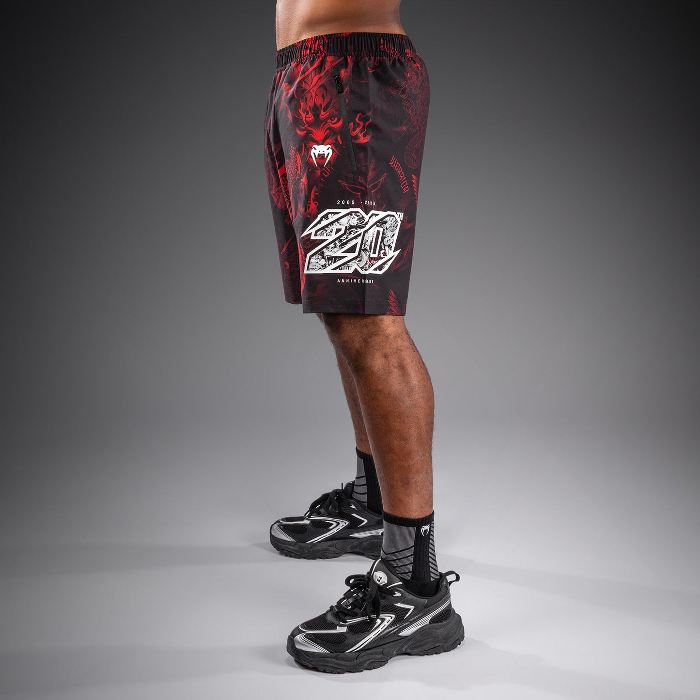 Short d’entraînement Venum 20th Anniversary - Noir/Rouge - product-type_Shorts de training
