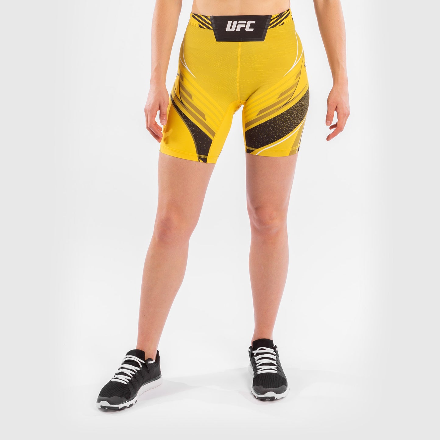 Short de compression pour Femmes UFC Venum Authentic Fight Night - Coupe Longue - Jaune - product-type_Shorts de compression