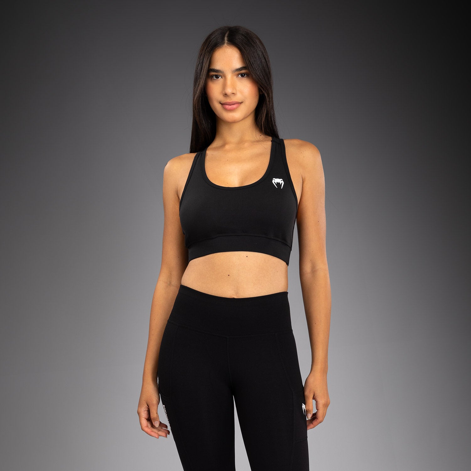 Brassière de Sport Venum Essential Medium Impact - Noir - product-type_Brassières de sport
