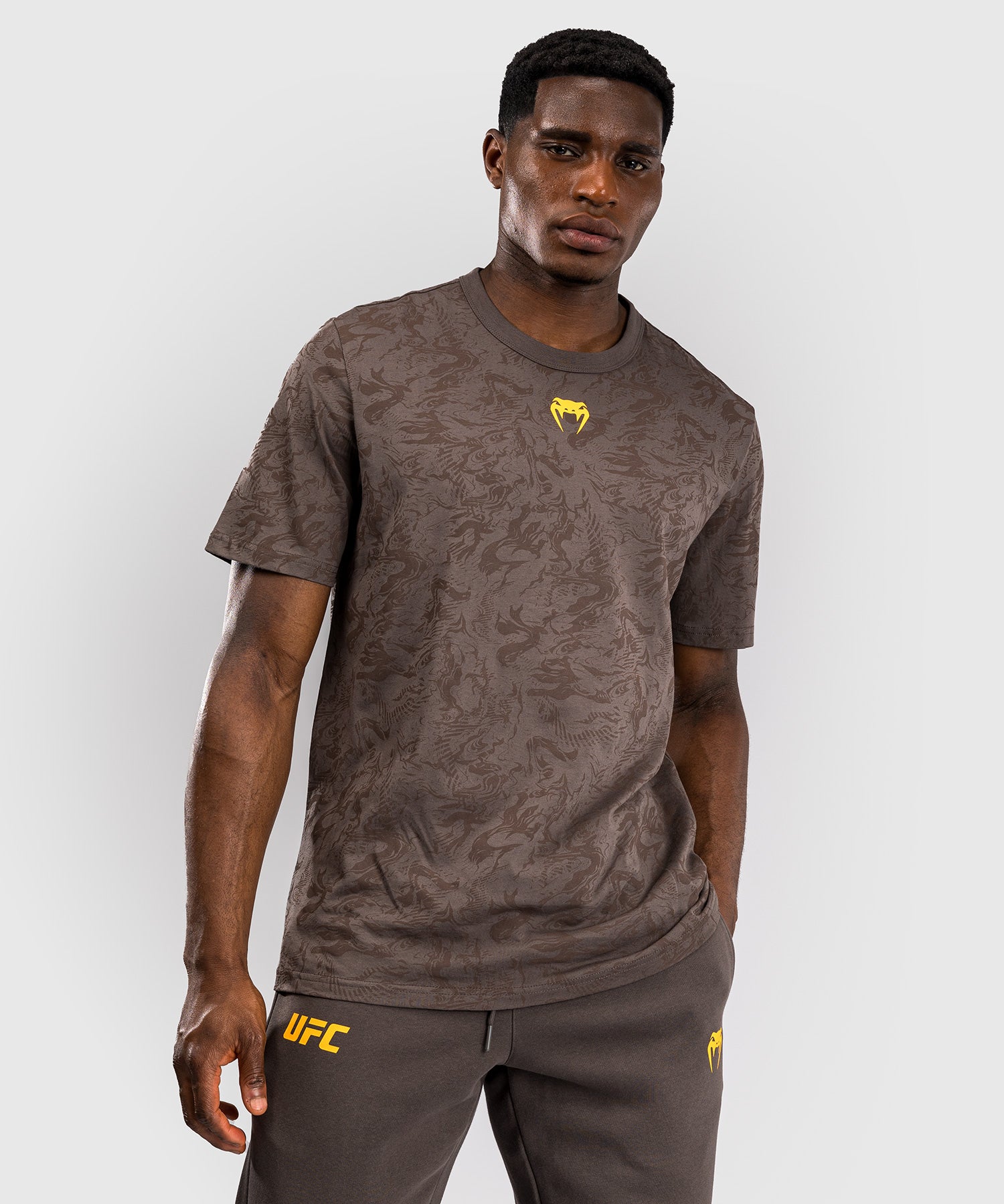T-shirt UFC Fusion by Venum Fight Week - Marron Terrestre - product-type_T-Shirts