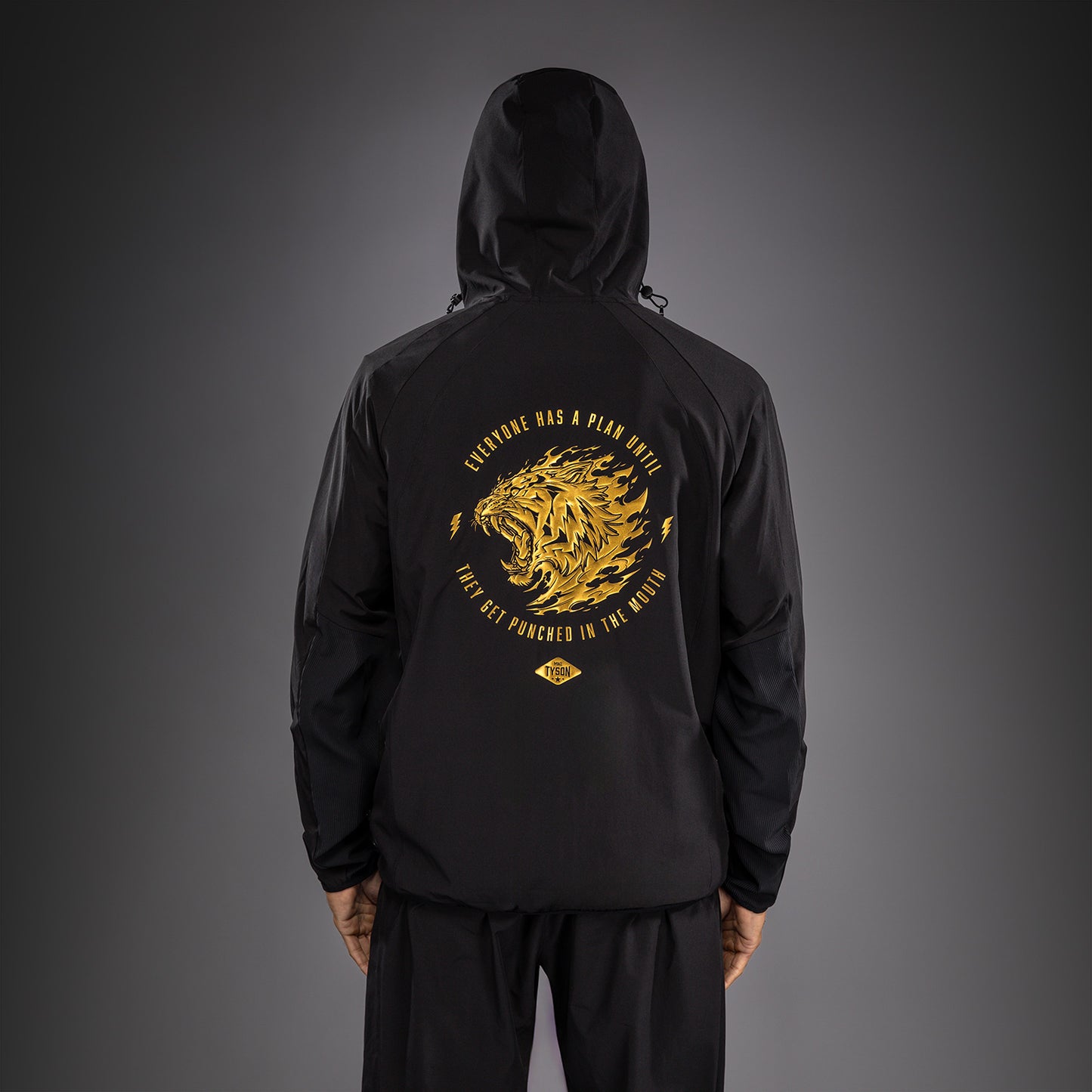Veste de Survêtement Venum x Mike Tyson Tiger - Noir/Or - product-type_Vestes
